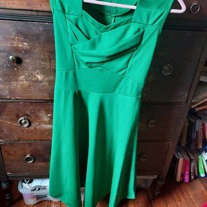 Green Cocktail Dress